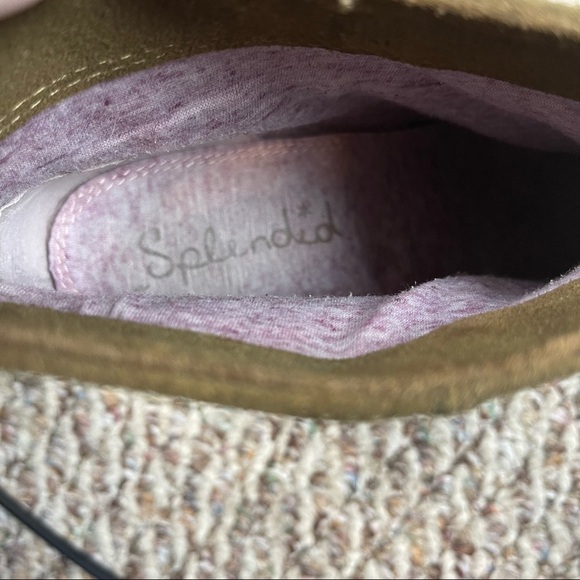 SPLENDID OLIVE GREEN SUEDE ANKLE BOOTIES - Picture 8 of 10